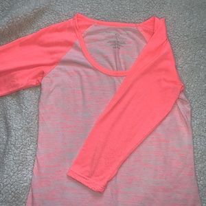 Pink Baseball Tee